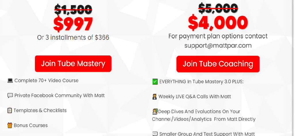Matt Parr's "Tube Mastery 3.0"